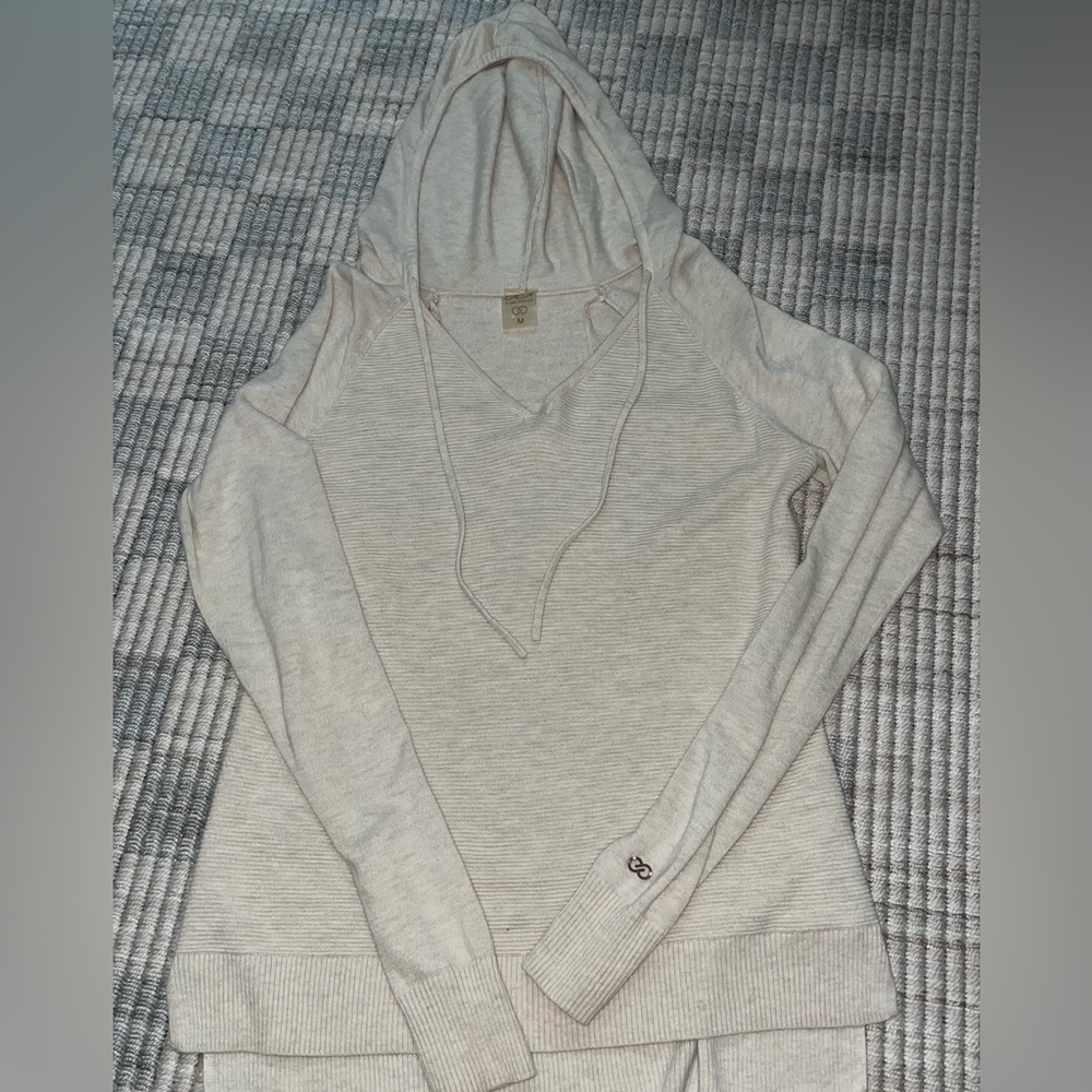 CALIA by Carrie Underwood Cream Hoodie